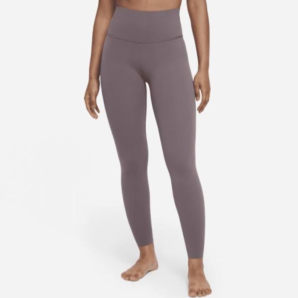 Nike Yoga Luxe 7/8 Sport Leggings - Violet Ore - XXL